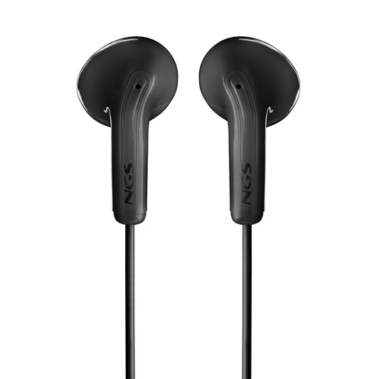 HEADPHONES + MICROPHONE NGS DRIFT IN-EAR JACK 3.5MM BLACK
