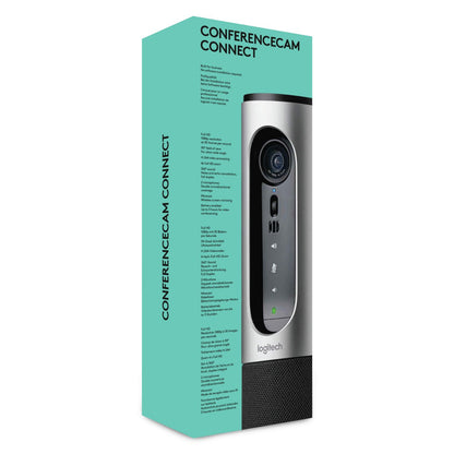 WebCam LOGITECH Connect PTZ FHD BT Plata (960-001034)