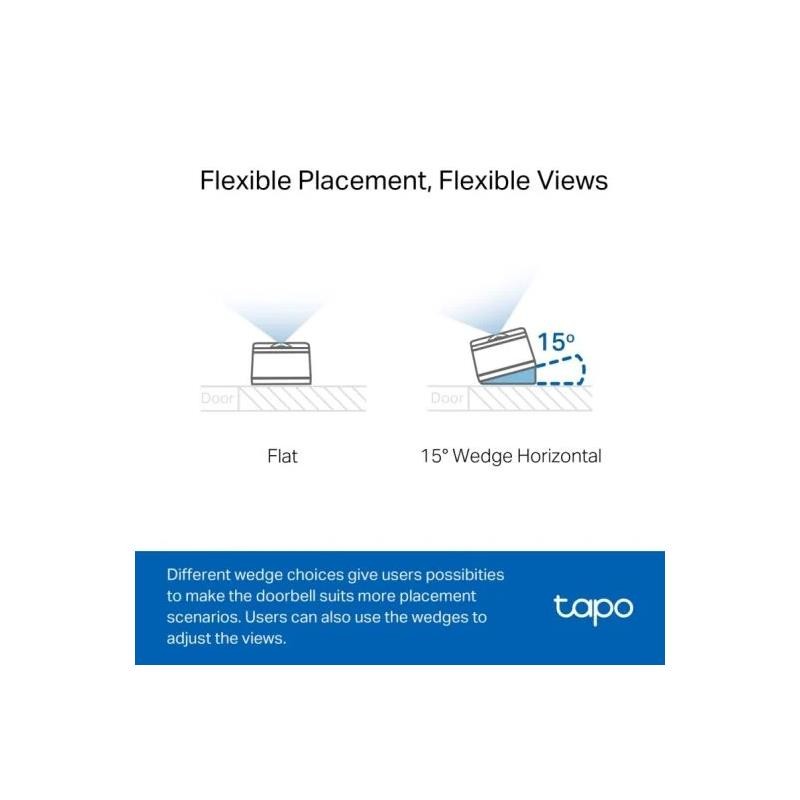 VIDEOPORTERO + TIMBRE TP-LINK TAPO D230S1 2K 5MP