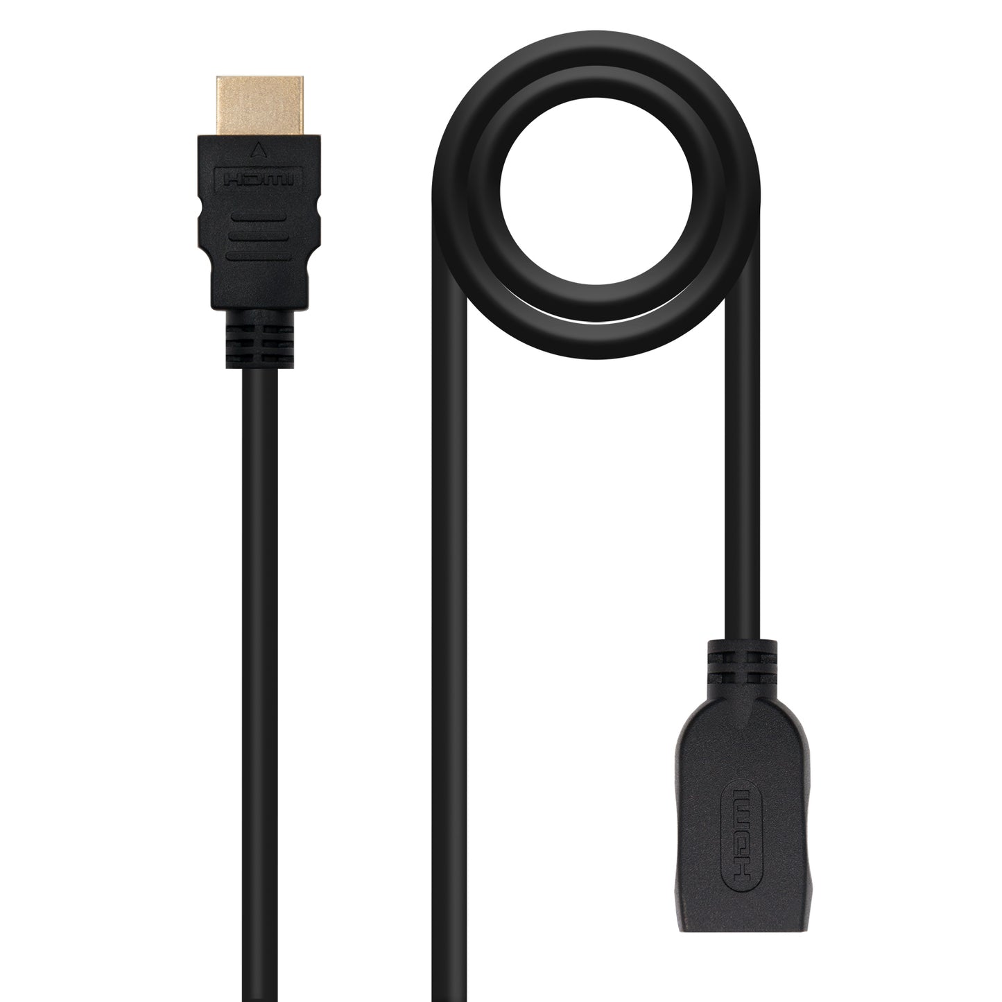 Nanocable HDMI A/M a HDMI A/H 3m Negro (10.15.1013)
