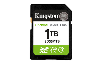 Kingston Canvas Selec Plus SDXC 1Tb CL10 (SDS3/1TB)