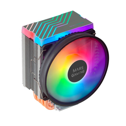Ventilador Mars Gaming 110mm 160W ARGB Negro (MCPU44)
