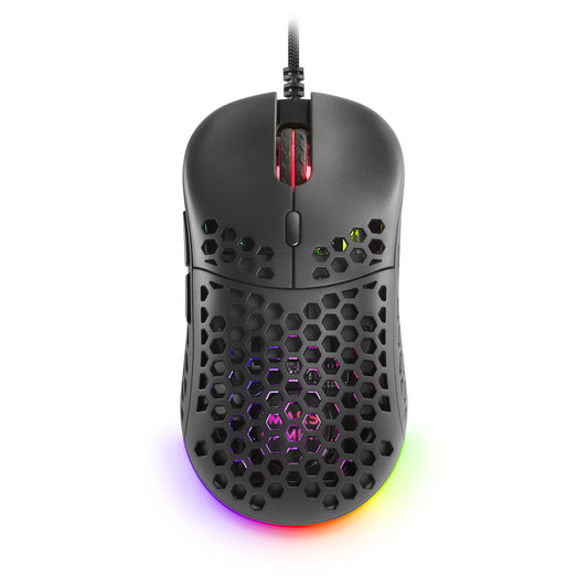 Mars Gaming RGB USB-A 12800dpi Black Mouse (MM55)