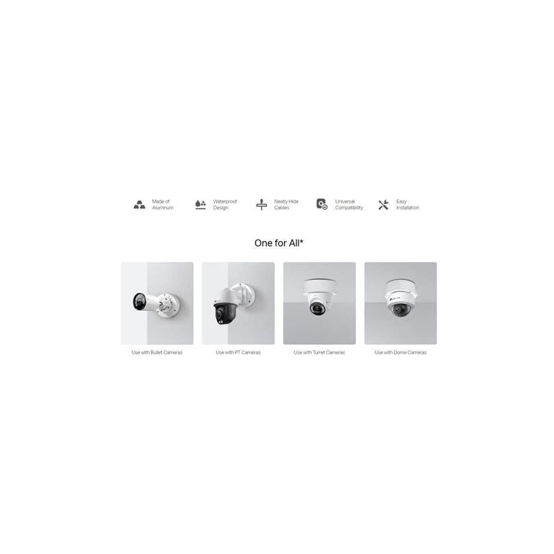 CAJA DE CONEXIONES VIGI PARA CAMARA IP TECHO/PARED