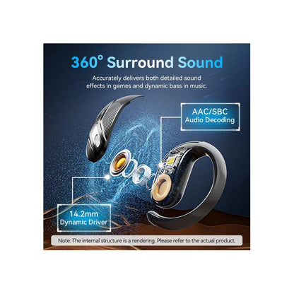 AURICULARES DEPORTIVOS VENTION OPENBEAT O12 BLUETOOTH 5.3 WIRELESS GREEN