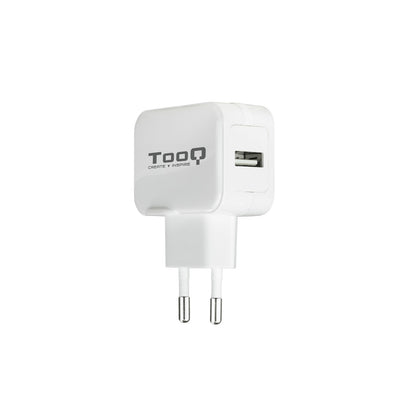 Cargador de Pared TooQ 12W USB 2.0 Blanco (TQWC-1S01WT)