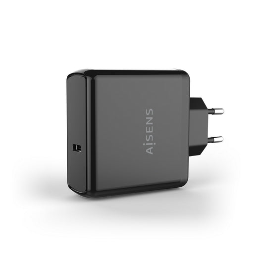 AISENS 60W 1xUSB-C Black Wall Charger (ASCH-1PD60-BK)