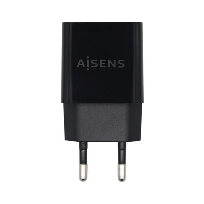 Cargador de Pared AISENS 10W 1xUSB-A Negro (A110-0527)