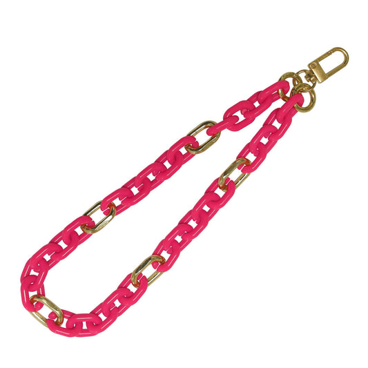 CELLY Neon Pink Jewel Chain Strap