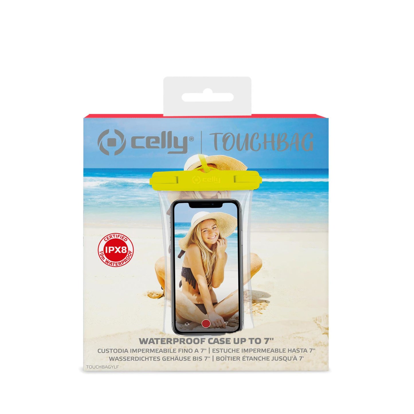 CELLY Transparent Waterproof Bag 7" (TOUCHBAGYLF)
