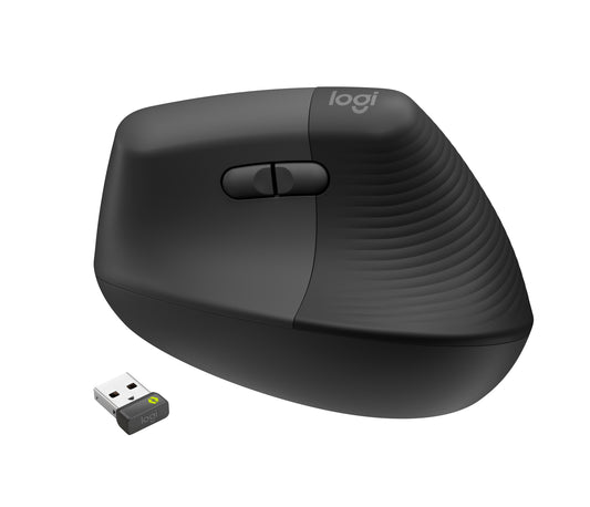 LOGITECH Vertical RF BT Graphite Mouse (910-006494)