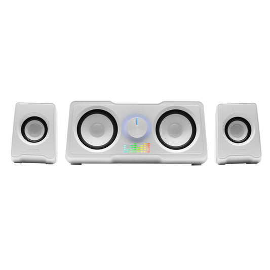 Mars Gaming 2.2 35W USB 3.5mm White Speakers (MS22W)