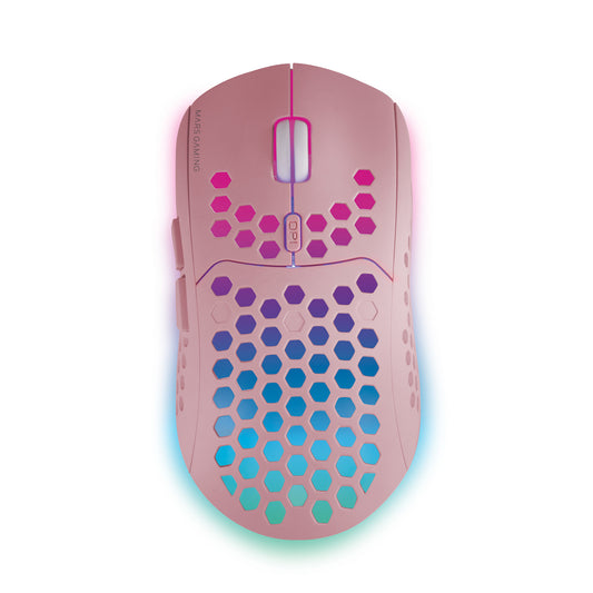 Mars Gaming RGB RF 3200dpi Pink Mouse (MMW3P)