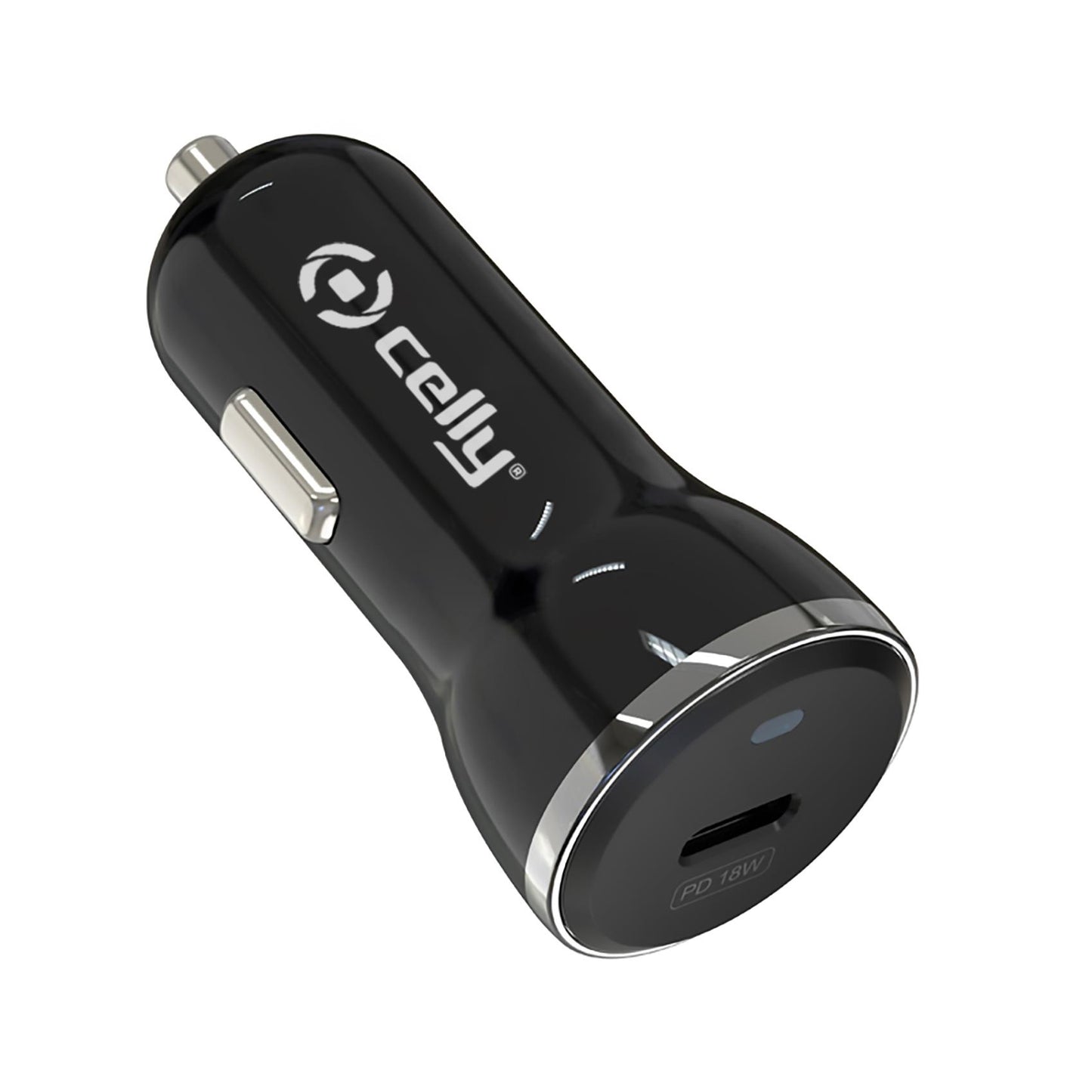 Celly 20W 1xUSB-A 2.0 Black Car Charger (RTGCC20WBK)