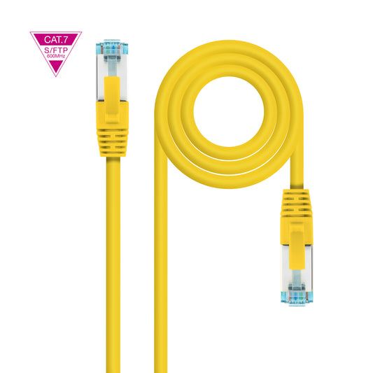 Latiguillo Nanocable Cat7 30cm Amarill(10.20.1700-L30Y)