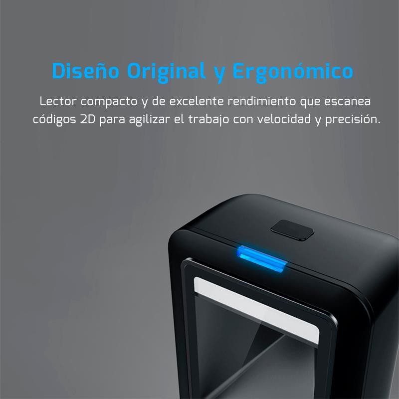 LECTOR AVPOS CODIGOS 1D + 2D + QR 630 SOBREMESA USB