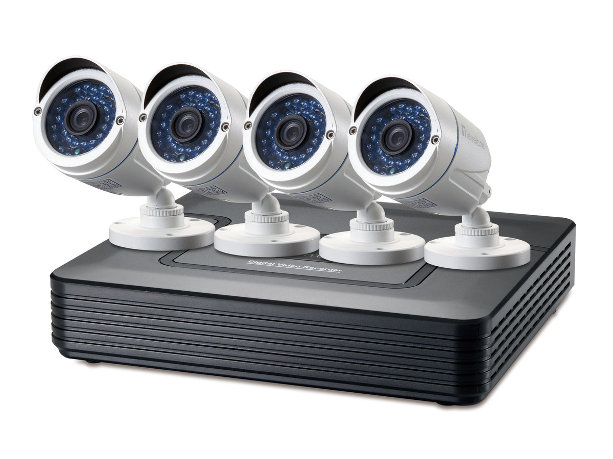 Camara de vigilancia Level one Grabador Videovigilancia Cctv