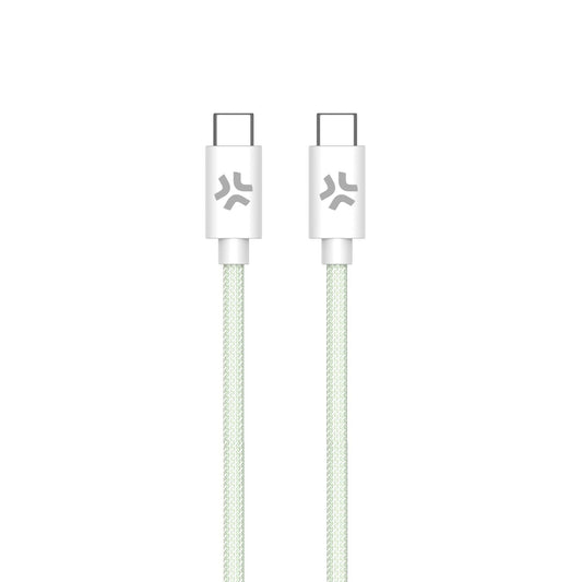 Celly USB-C to USB-C PD 60W Black Cable (USBCUSBCCOTTGN)