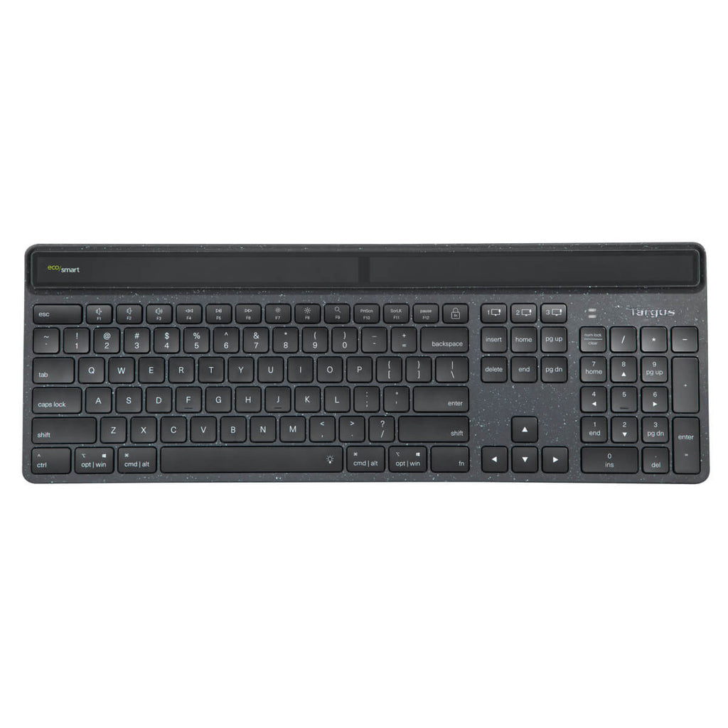 Targus EcoSmart LED QWERTY BT Black Keyboard (AKB868ES)