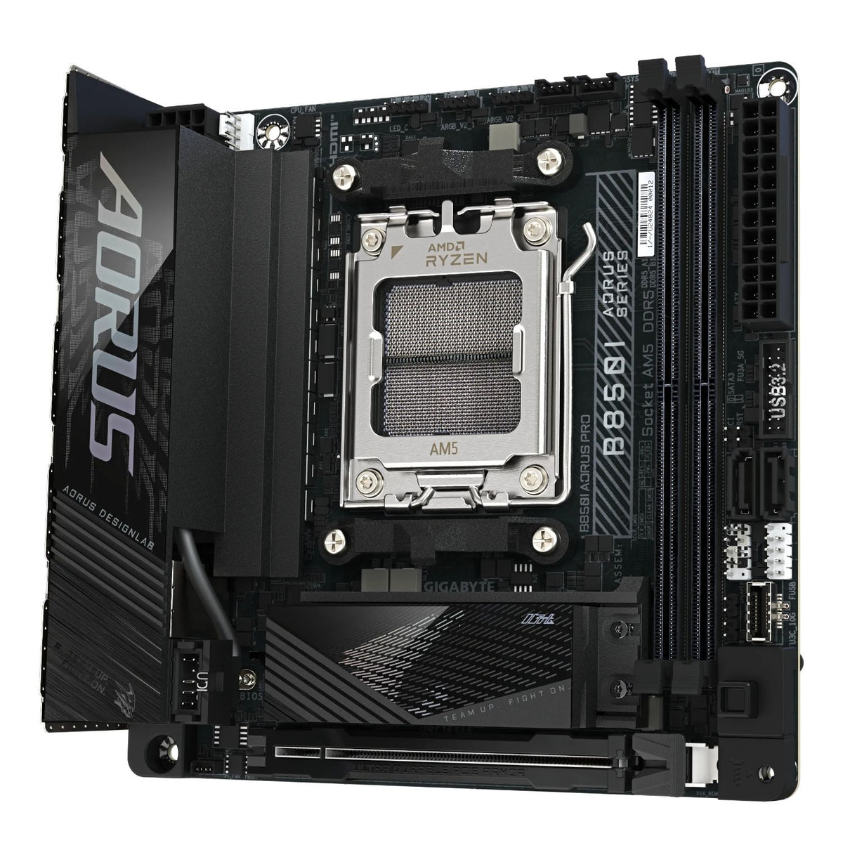GIGABYTE B850I AORUS PRO 1.0: (AM5) 2DDR5 HDMI MiniITX