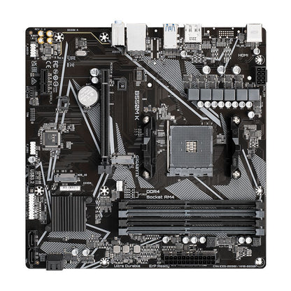 GIGABYTE B550M K:(AM4) 4DDR4 HDMI DP RJ45 mATX
