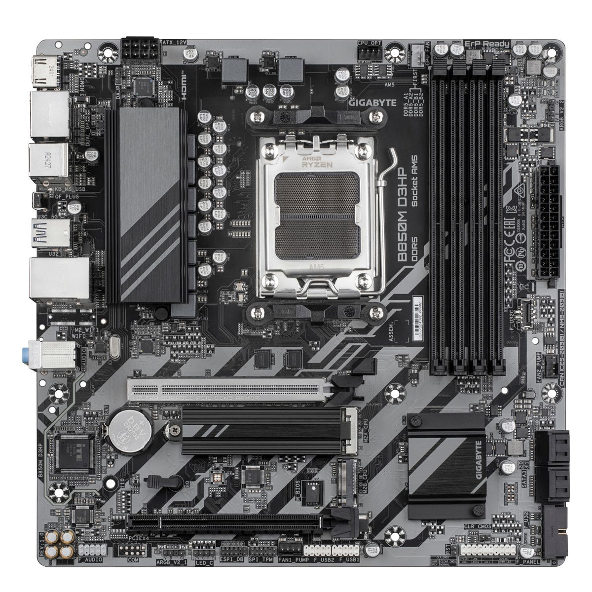 GIGABYTE B850M D3HP: (AM5) 4DDR5 SATA3