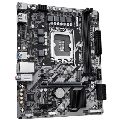 GIGABYTE H810M K: (LGA1851) 2DDR5 HDMI DP RJ45 mATX