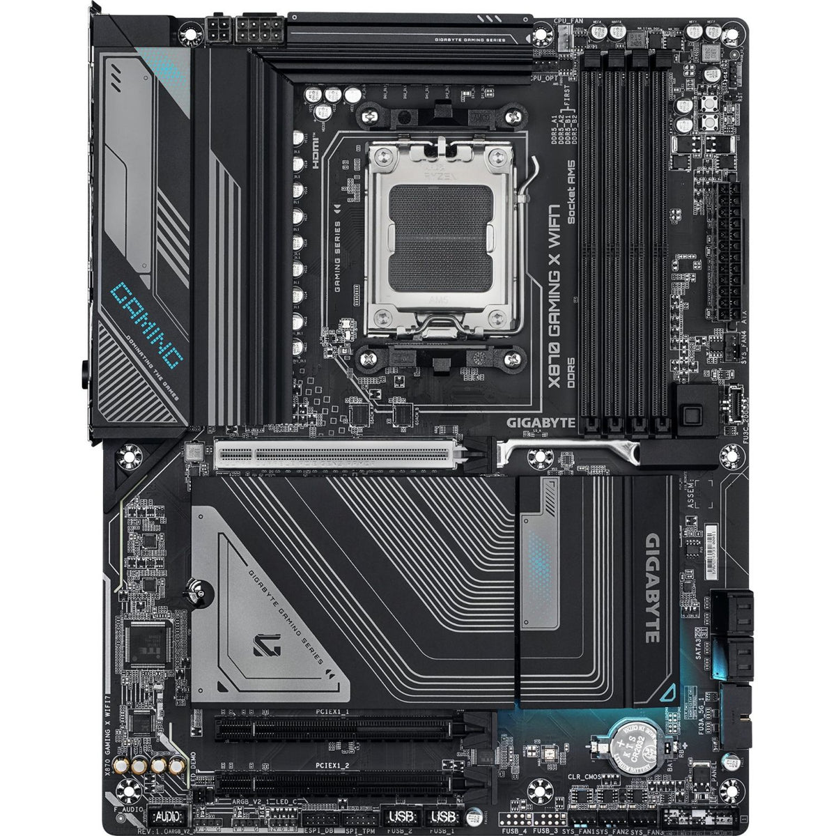 GIGABYTE X870 GAMING X WIFI7: (AM5) 4DDR5 DP HDMI ATX
