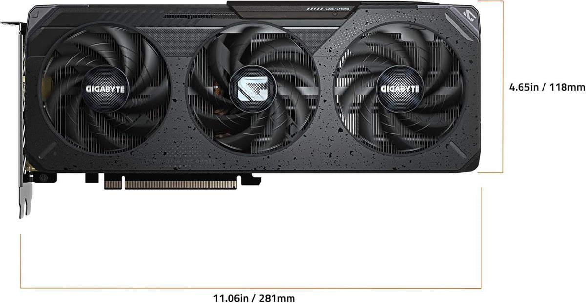 GIGABYTE Radeon RX 9060 XT GAMING OC 8Gb GDDR6 (9VR9068XGO-00-G10)