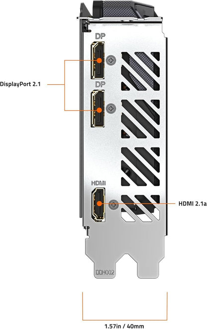 GIGABYTE Radeon RX 9060 XT GAMING OC 8Gb GDDR6 (9VR9068XGO-00-G10)