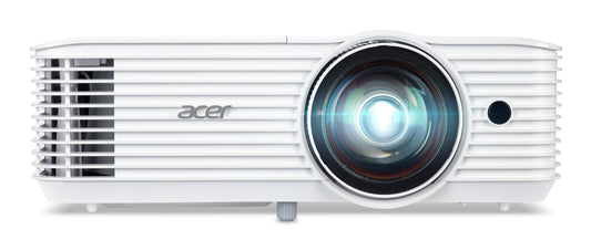 S1386whn DLP 3D Projector Lumens 3,600 Native Resolution 1280x800 WXGA Maximum Resolution 1920x1200 WUXGA Native Aspect Ratio 4:3 Compatible Aspect Ratio 16:9 Contrast 20,000:1 HDMI 2xVGA RCA VGA-Out USB RS232 Ethernet Wifi Audio Out Mini