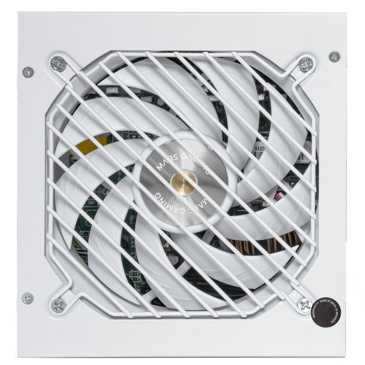 Mars Gaming 750W ATX 80+Silver White Power Supply (MPZE750SI)