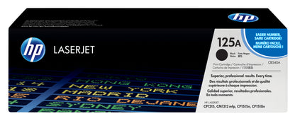 HP CB540A Negro Cartucho de Toner Original - 125A. 2.200 Paginas