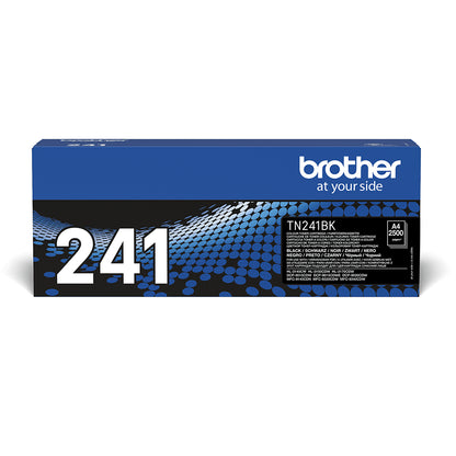 Brother TN241 Negro Cartucho de Toner Original - TN241BK. 2.500 Paginas
