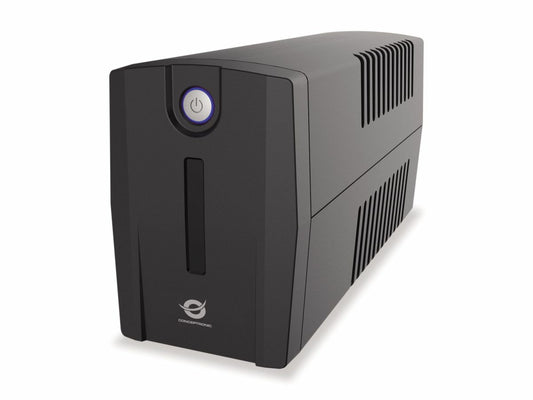UPS CONCEPTRONIC 1000VA 600W 4 Outlets Black (ZEUS07E)