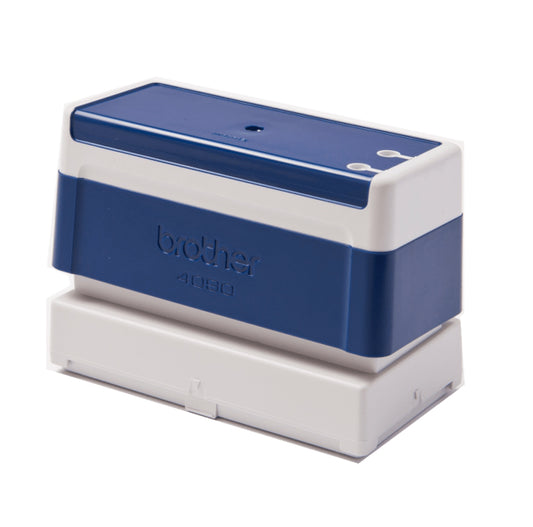 BROTHER Stamp 40mm x 90mm Blue Pack 6 (PR-4090E6P)