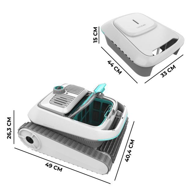 Robot limpiapiscinas CECOTEC Pooldroid(A01_EU01_113259)