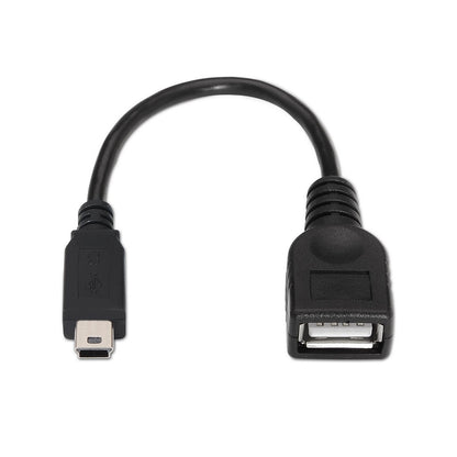 Cable AISENS USB-A/M a Mini USB-B/H 15cm (A101-0033)