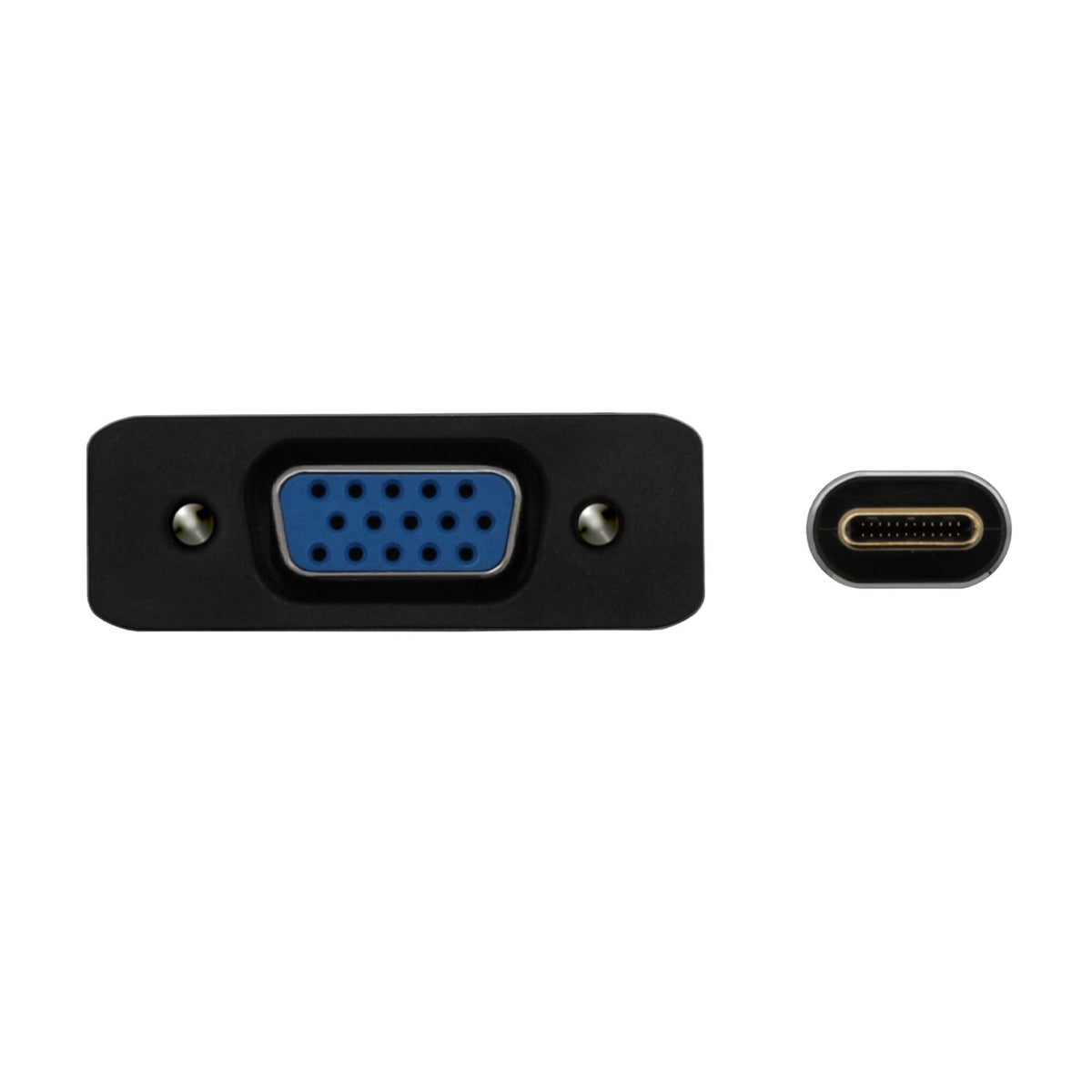 Adaptador AISENS USB-C/M a VGA/H 15cm Gris (A109-0691)