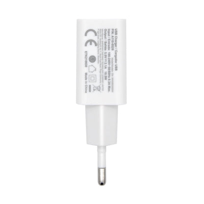Cargador de Pared AISENS 10W 1xUSB-A Blanco (A110-0526)
