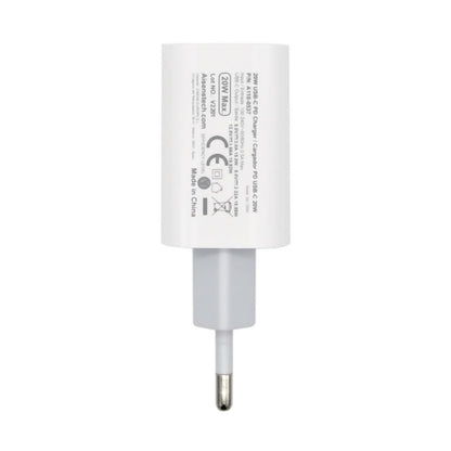 Cargador de Pared AISENS 20W 1xUSB-C Blanco (A110-0537)
