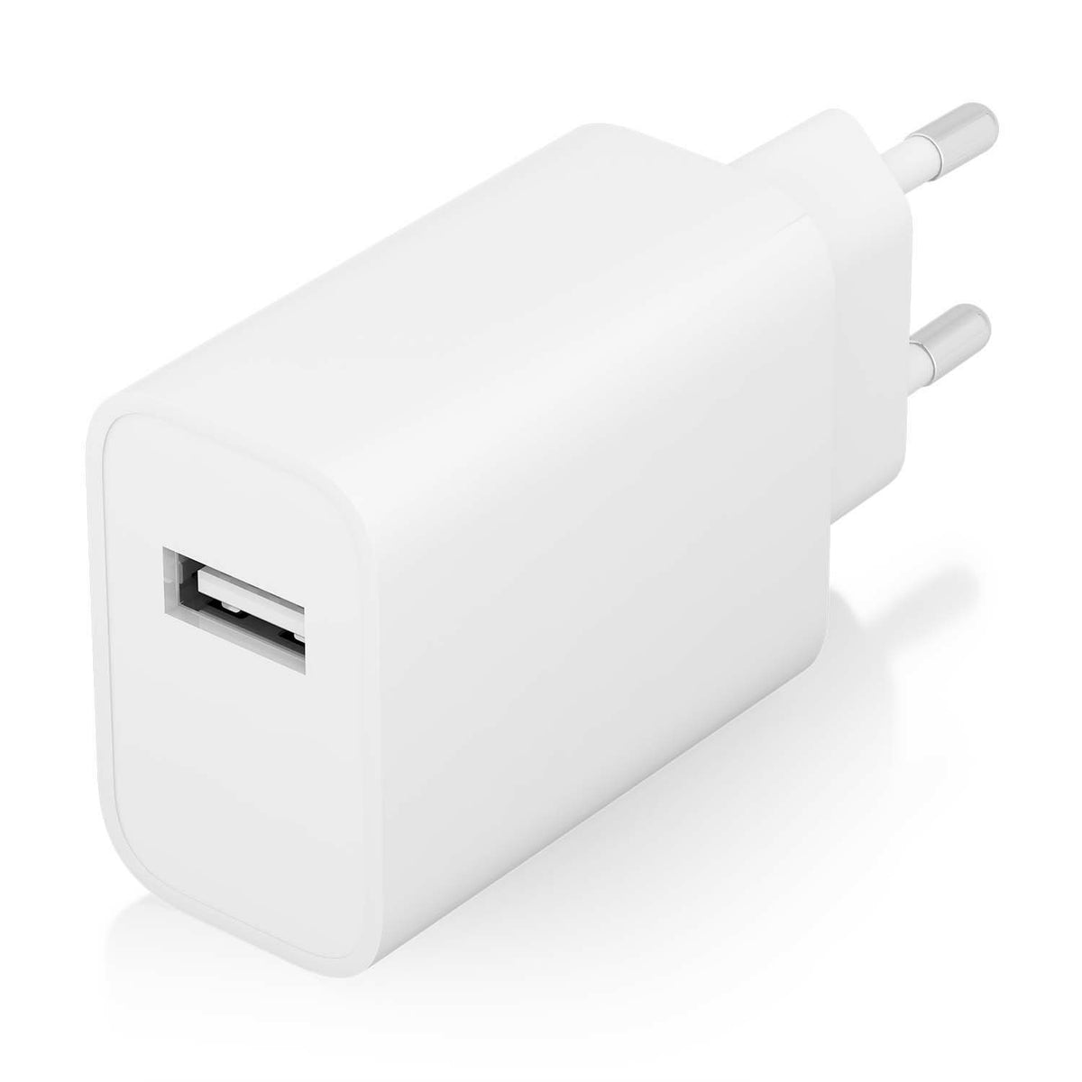 Cargador Pared AISENS 1xUSB-A 10.5W Blanco (A110-0853)