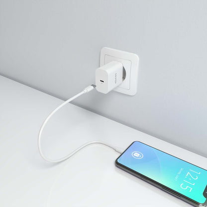 Cargador de Pared AISENS 1xUSB-C 30W Blanco (A110-0940)