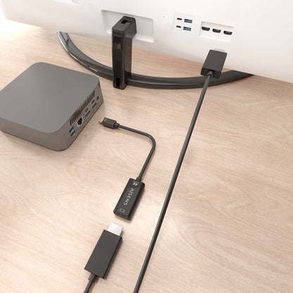 Cable AISENS Mini DP/M a HDMI/H 15cm Negro (A125-0904)