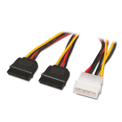 Cable AISENS Molex/M a 2xSATA/M 20cm (A131-0161)