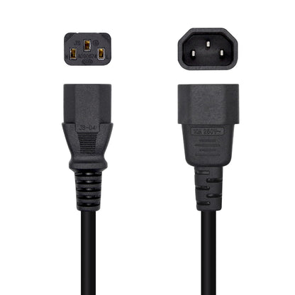 Cable CPU AISENS C13/H a C14/M 10m Negro (A132-0532)
