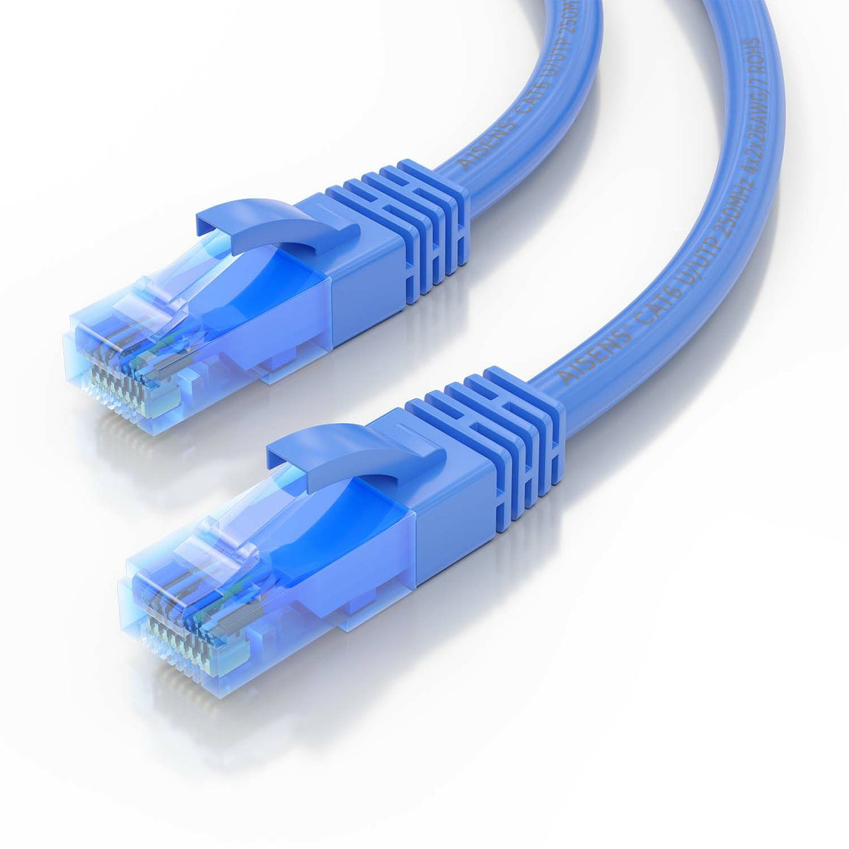 Cable AISENS RJ45 Cat.6 UTP CCA 2m Azul (A135-0801)