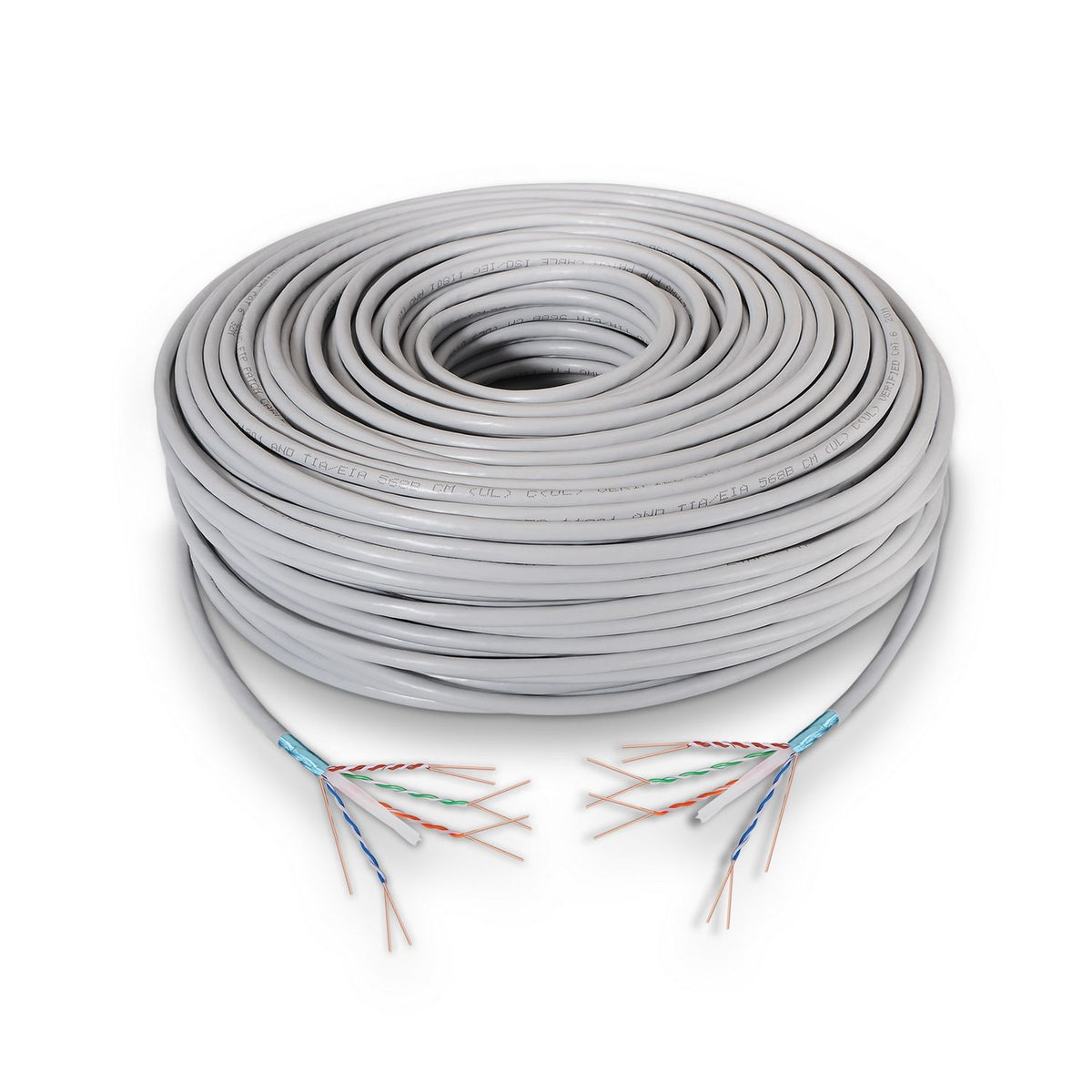 Cable AISENS RJ45 Cat.6 FTP AWG24 305m Gris (A136-0282)