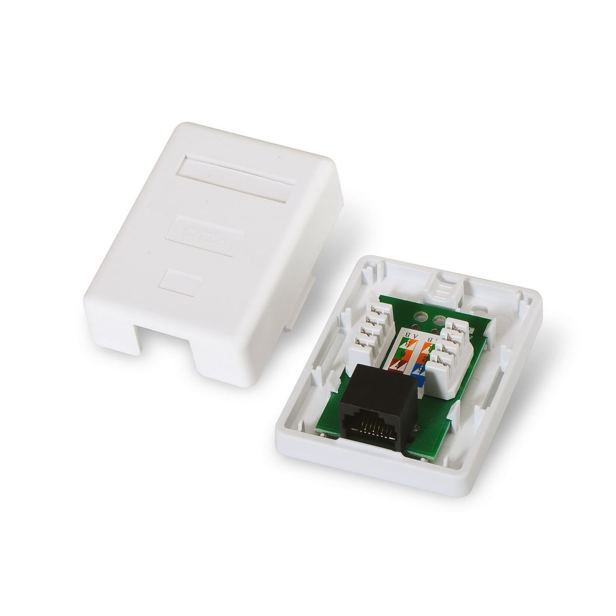 Roseta AISENS RJ45 Cat.5 UTP 1 Toma Blanca (A138-0296)