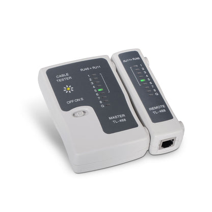 Testeador AISENS para RJ11/RJ12/RJ45 Gris (A142-0312)